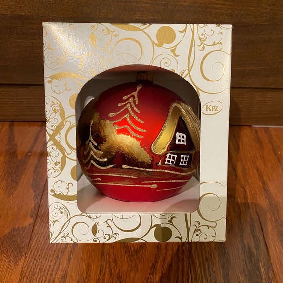 BNIB Xmas Ornament Hand Made/Painted - Picture 2 of 5